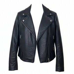 Victoria Secret Faux Leather Pebbled Jacket